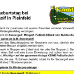 Kindergeburtstag 2026